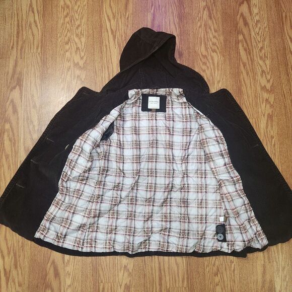 Sonoma Life+Style Corduroy Blazer Jacket Womens Size S Dark Brown Cotton Pockets - Picture 11 of 14